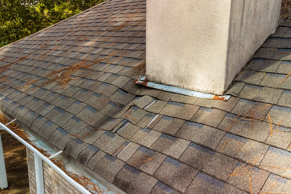 roof that is sagging