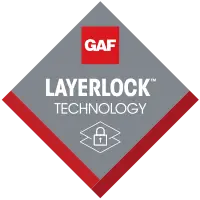 GAF LayerLock Technology badge